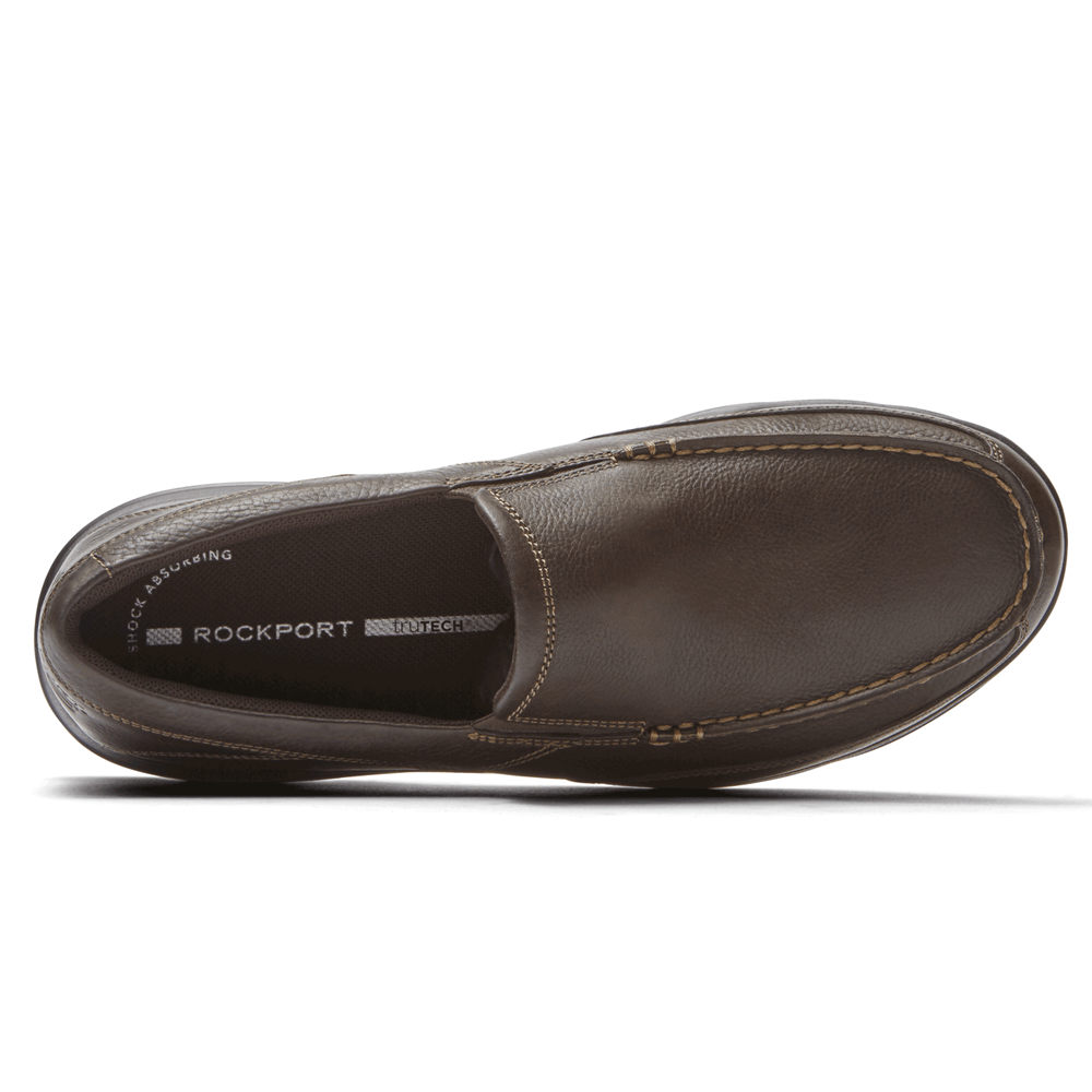 Sapato Vela Rockport Homem Marrom - City Play Two - 96420QJGT